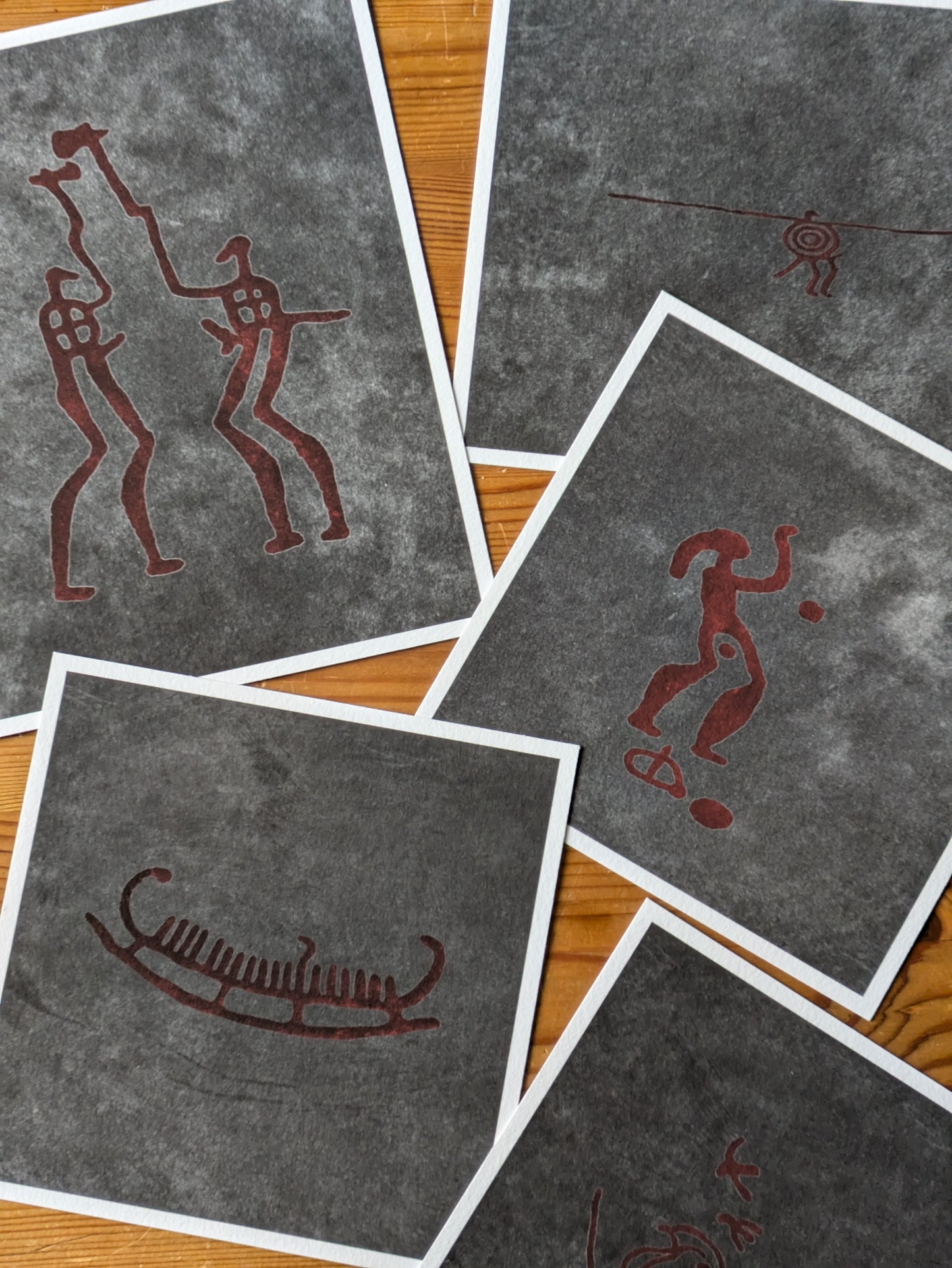 SPEAR MAN ART PRINT 20X15cm - Myrkra Staðr
