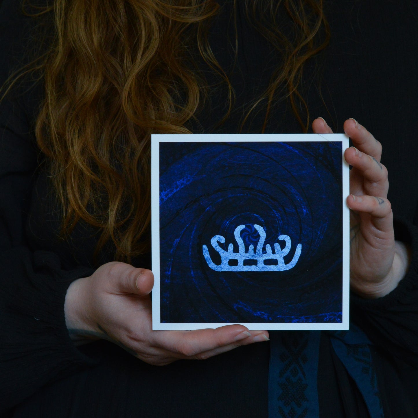 RIG ART PRINT 15X15cm - Myrkra Staðr