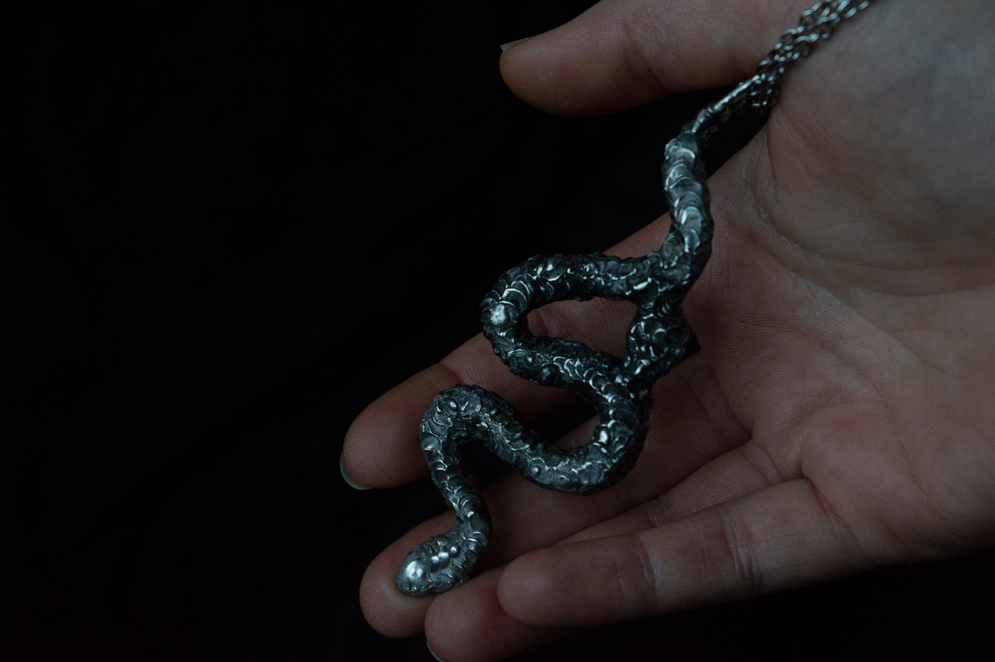 SNAKE & STAR RUBY NECKLACE