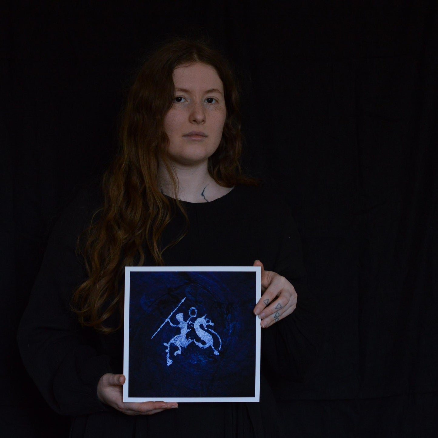 EK RIÐ ART PRINT 25X25cm - Myrkra Staðr