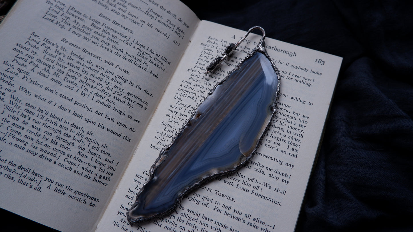 AGATE & MOONSTONES BOOKMARK - Myrkra Staðr