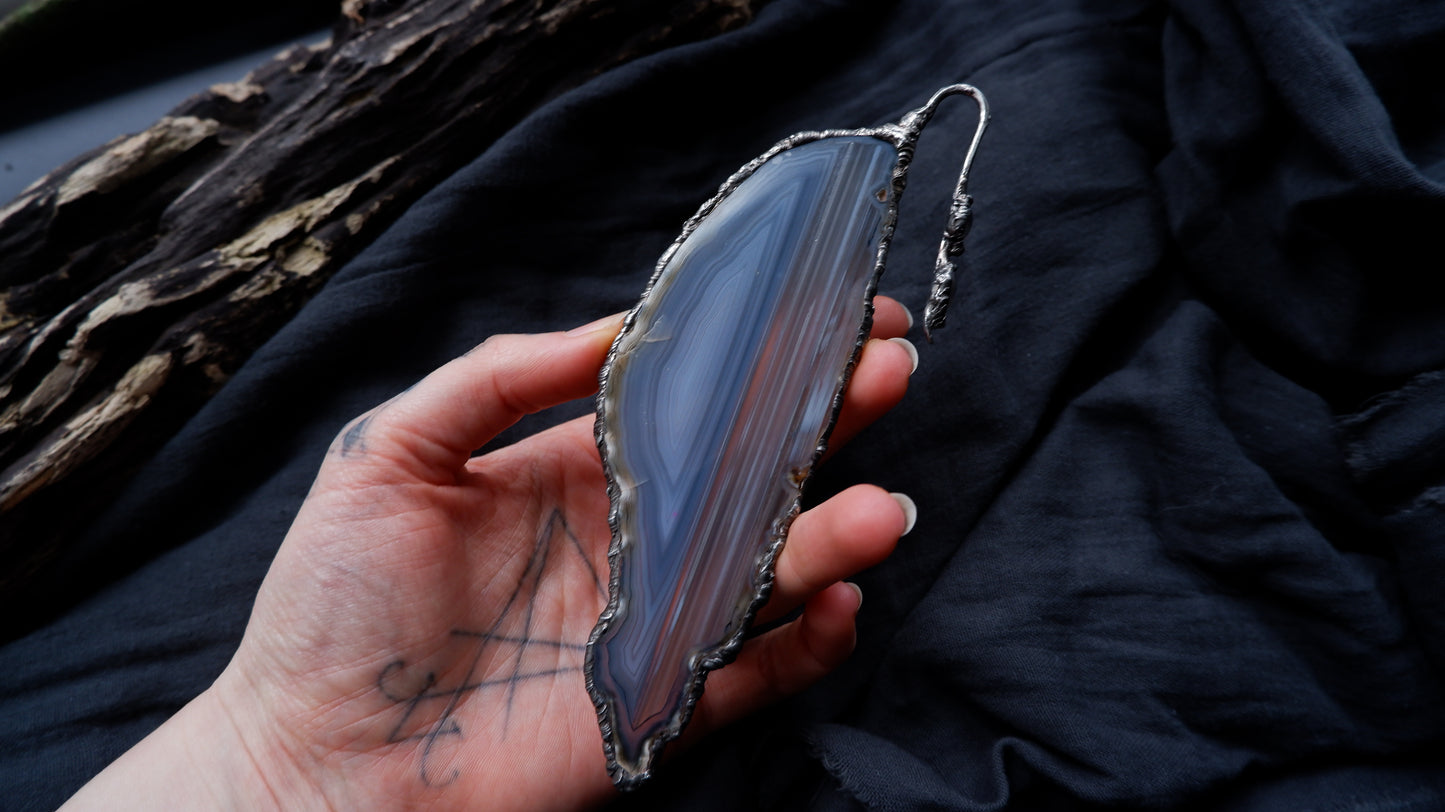 AGATE & MOONSTONES BOOKMARK - Myrkra Staðr