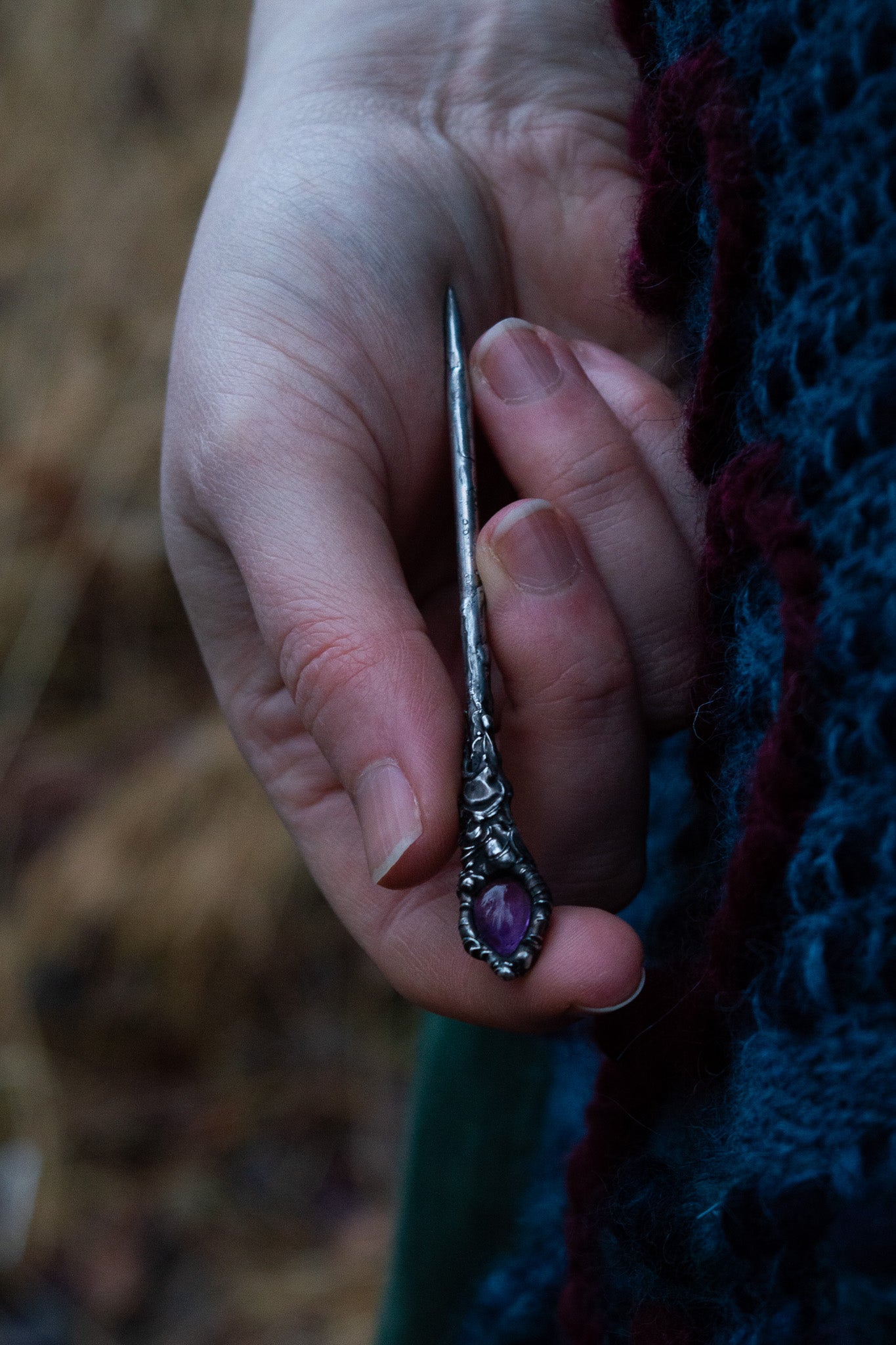 SERPENT SHAWL PIN